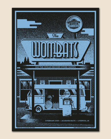 The Wombats: Jacaranda Edition Poster