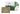 Half Green + Half White LP w/ Folklore Map